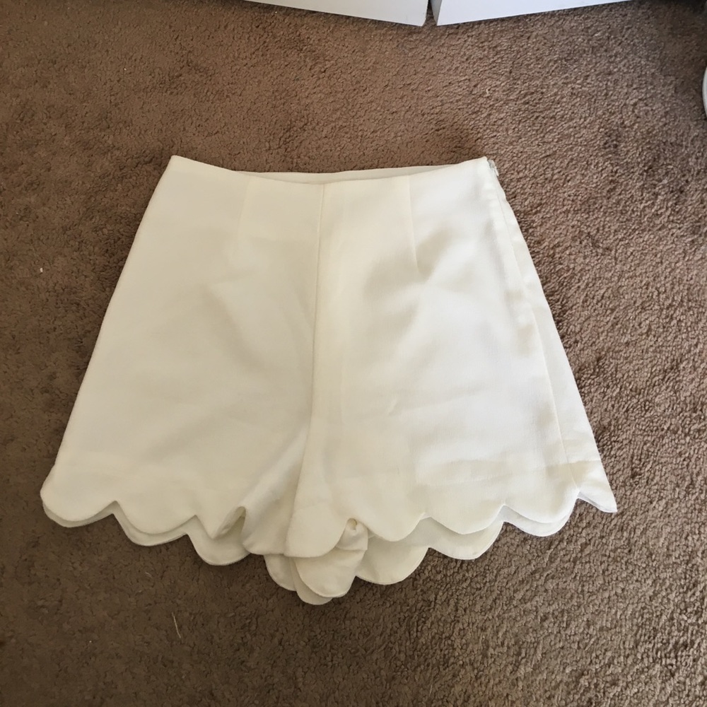 White shorts